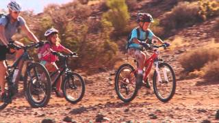 Moab Mountain Biking  Courthouse Loop [upl. by Neille]