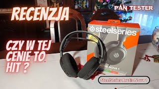 Słuchawki SteelSeries Arctis Nova 1  recenzja [upl. by Jeremias]