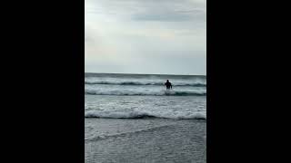 Perranporth beach beach windy [upl. by Ahseital]