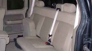 200408 Ford F150 Rear Seat Removal [upl. by Marek]