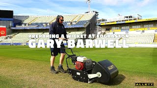 Preparing a Cricket Wicket with Edgbastons Head of Sports Turf and Grounds Gary Barwell [upl. by Arita297]