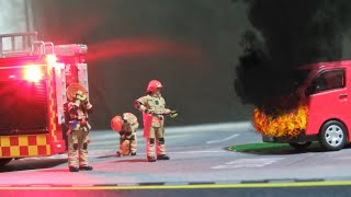 Masterpiece Collectibles 164 SCDF firefighter figurines [upl. by Evie]