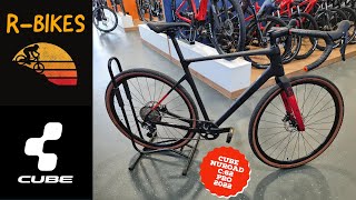 Cube Nuroad C62  2022  Pro carbonnred roadgravel bike WALKAROUND [upl. by Luca]