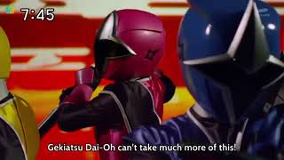 Ninninger vs Gengetsu Kibaoni Final battle Shuriken Sentai Ninninger￼ part 2 [upl. by Nawyt618]