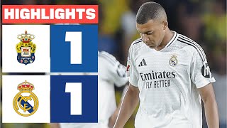 UD LAS PALMAS 1  1 REAL MADRID  RESUMEN LALIGA EA SPORTS [upl. by Leuas480]