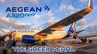 Aegean Airlines A320neo  🇬🇷 Athens to Amsterdam 🇳🇱 FULL FLIGHT REPORT [upl. by Darooge355]