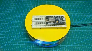 How to make rotating display under 1   simple DIY Project [upl. by Leith734]