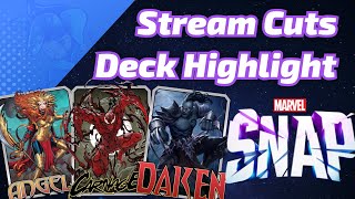 Angela Daken Destroy took me to Infinite amp Beyond  Marvel SNAP Deck Highlight amp Gameplay [upl. by Alesi]