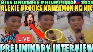 Preliminary Interview Miss Universe Philippines🇵🇭 2024 Alexie Brooks Answers [upl. by Zacherie]