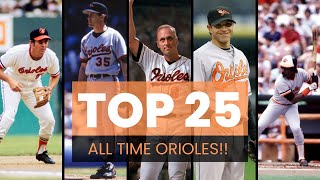 TOP 25 ALL TIME Baltimore Orioles  11 Brady Anderson [upl. by Ynatterb824]