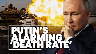 Putin’s ‘high death’ rate leaves him weak but Ukraine can’t rely on Trump [upl. by Anelad]