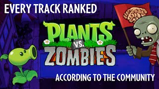 EVERY Plants vs Zombies song RANKED by the community [upl. by Eelasor]