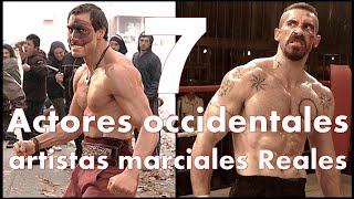 ACTORES que en la vida real son EXPERTOS en artes marciales top 7 menores de 50 años [upl. by Douglass942]