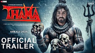 Thama  Official Trailer  Ayushmann Khurrana  Rashmika M  Nawazuddin  Maddock Films  Trailers [upl. by Caldera]