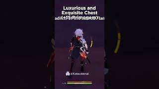 Easy 15 Primogem Luxurious and Exquisite Chest in 1minute genshinimpact genshin natlan [upl. by Enotna]