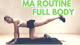 ROUTINE FULL BODY 30 min  sans matériel  by Lucile Woodward [upl. by Rekoob]