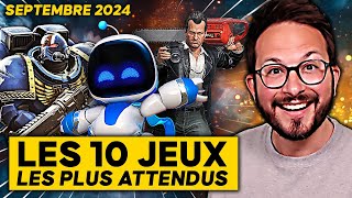 Les 10 Jeux Vidéo les plus attendus en SEPTEMBRE 2024 🌟 PS5 Nintendo Switch Xbox et PC [upl. by Mylo]