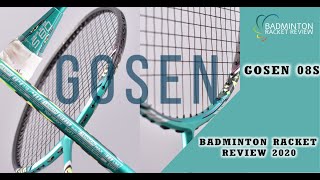 Gosen Gungnir 08s Badminton Racket Review – Review no709 [upl. by Ettenna]