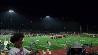 Oct 11 2024 halftime show stands view [upl. by Nellir]