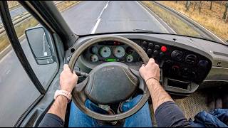 2000 Iveco Daily Van of the Year 458 000 km  POV Test Drive 2252 Joe Black [upl. by Ami310]