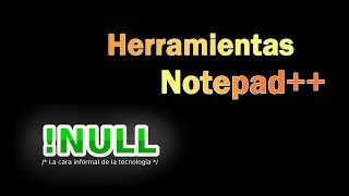 Herramientas Notepad [upl. by Ellynn]