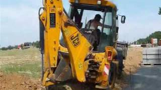 Backhoe Loader JCB 2CX Streetmaster Part3 [upl. by Odlanir432]