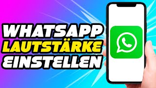 iPhone WhatsApp Sprachnachricht Lautstärke einstellen 2024 [upl. by Greenebaum]