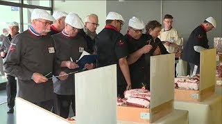 Finale à Rouen du concours du quotMeilleur Apprenti Boucher de Francequot 2019 [upl. by Stoeber103]