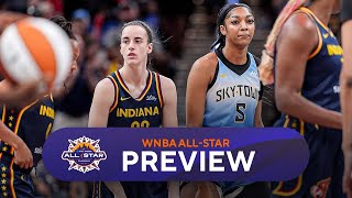 2024 WNBA AllStar Game PREVIEW Caitlin Clark amp Angel Reese FACE Team USA I CBS Sports [upl. by Ardnalak]