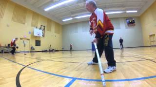 Floor Hockey  Passing Skills [upl. by Bette283]