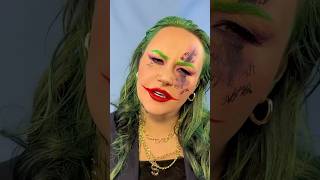 🃏Joker 💔 makeup shortsvideo makeupartist halloween shorts [upl. by Otrevogir]