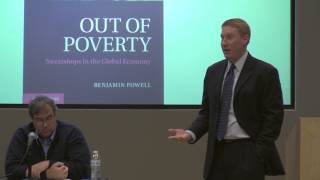 Benjamin Powell Book Panel Out of Poverty Sweatshops in the Global Economy [upl. by Ulrich903]