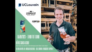 Maîtriser le Brassage de Bières Sans Alcool avec Nicolas Declercq de la Brasserie Leopold 7 [upl. by Crifasi]