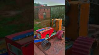 New Swaraj 855 remote control Nishu bhai ka tractor Swaraj short video viral music [upl. by Ku]