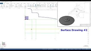 Mastercam 2024 Surface Drawing 2 [upl. by Notgnilra]