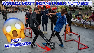 CRAZY Public Nutmegs In London 125 PANNAS [upl. by Flora]