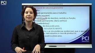 Aula 12  Lesão Corporal e Periclitação da Vida e da Saúde [upl. by Oiralednac]