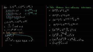 2 Üslü İfadelerde Üssün Üssü [upl. by Jeroma]