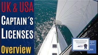 UK amp US Captains Licenses British amp American Sailing Certificates [upl. by Hairej]