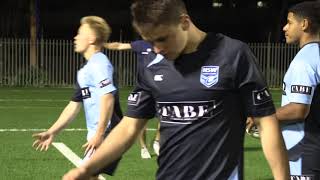 MICed up  Brett Kimmorley and Danny Buderus run halves and hookers session [upl. by Ssegrub]