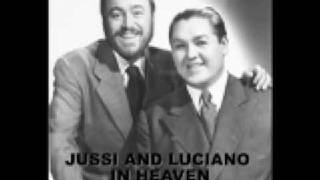 JUSSI BJOERLING AND LUCIANO PAVAROTTI CHE GELIDA [upl. by Marybella]