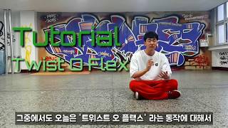 Tutorial팝핀 기초 트위스트 오 플렉스를 해봅시다 how to twist o flex poppin dance basic 팝핀하는 법  팝핀댄스 춤 강좌 [upl. by Kcinnay]