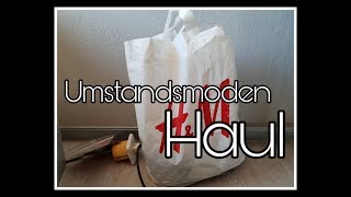 Umstandsmoden Haul  Schwanger mit 18 [upl. by Hanah]