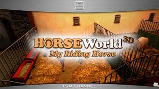 My New Family  Roblox Horse World Online Game Play Video [upl. by Teerprah]