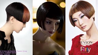 Genies French bob cuts for ladies very bob undercuts 2024 [upl. by Osmo]