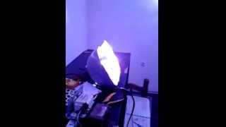 DIY 150 Watt 14 000K Metal Halide Reflector [upl. by Halonna343]