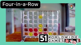 FourinaRow  51 Worldwide Games Nintendo Switch Gameplay [upl. by Ashatan]