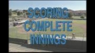 How To Keep Score In Baseball Scoring Complete Innings [upl. by Eelrihs]