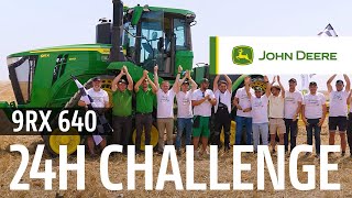 9RX 640 sets new 24 Hours Tillage Record cultivating 76940 ha within 24 hours [upl. by Analaj]