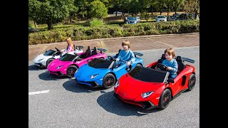 Big Toys Direct 24V Lamborghini Aventador 2 Seater Ride on Car for Kids [upl. by Jurdi]